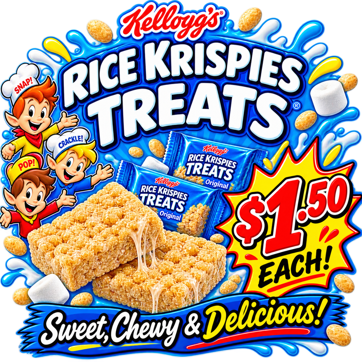 Kellogg’s Rice Krispies Treats – Original