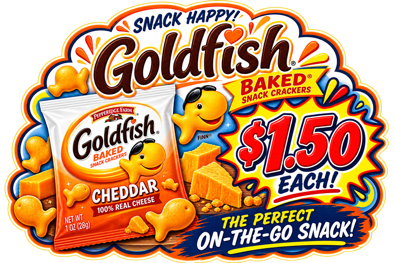 Goldfish Cheddar Crackers
