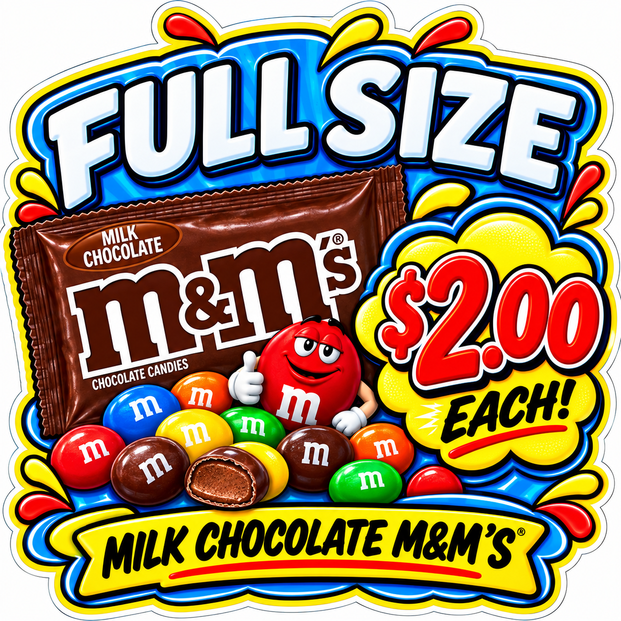 Milk Chocolate M&M’s