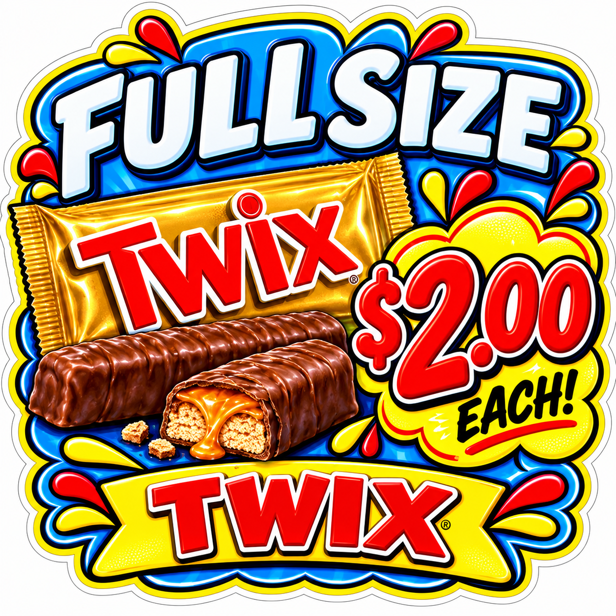 Twix Candy Bar