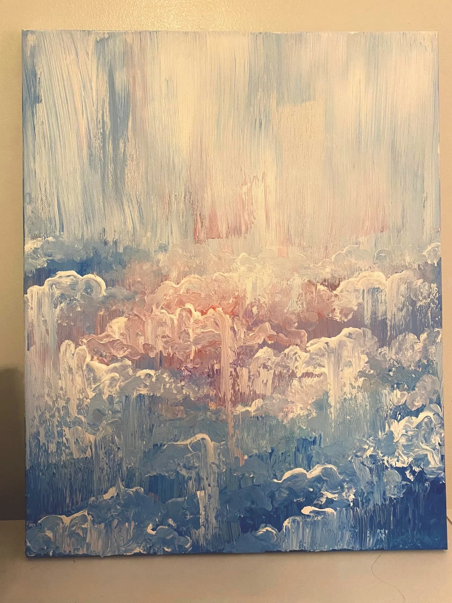 Mind in the Clouds 
2023 
Acrylic on canvas