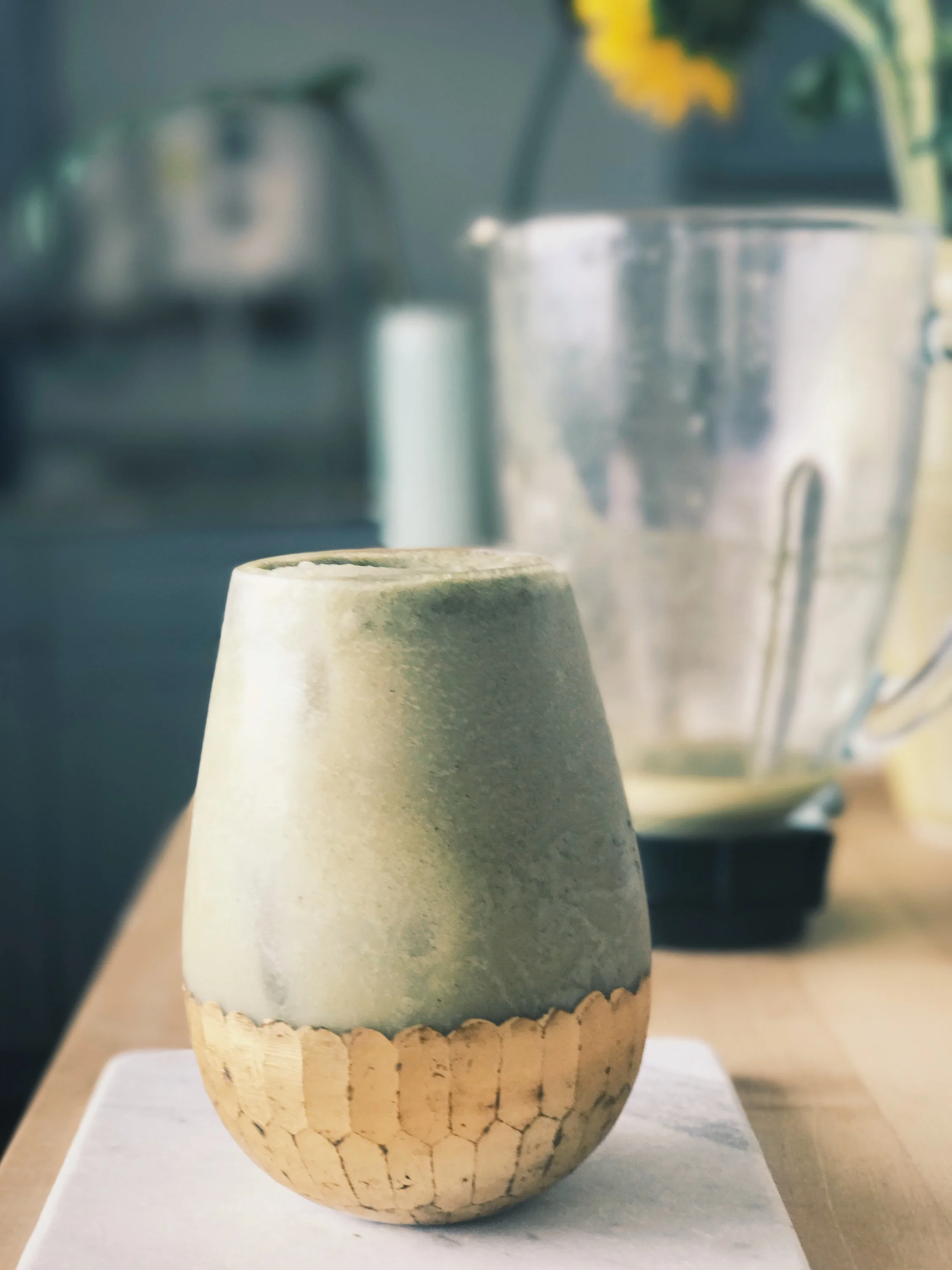 This is amazing when it is CALIENTE outside! Make the same recipe without ice to make it hot.