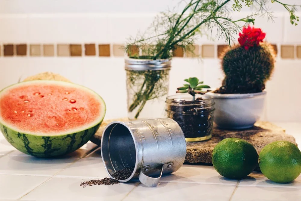 Watermelon Chia Drink