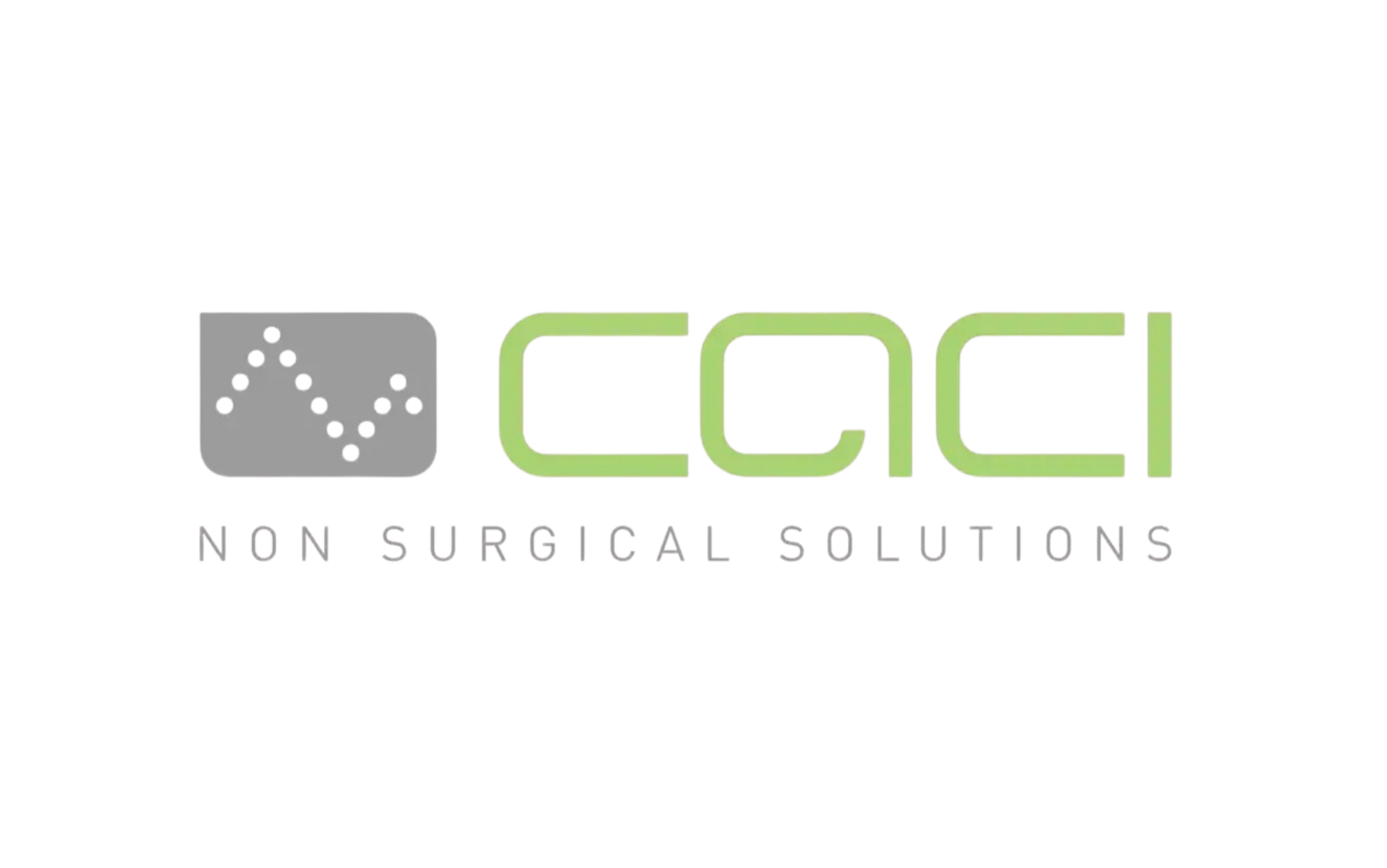 Logo for QCU - Non Surgical Solutions with stylized text and circular design elements.