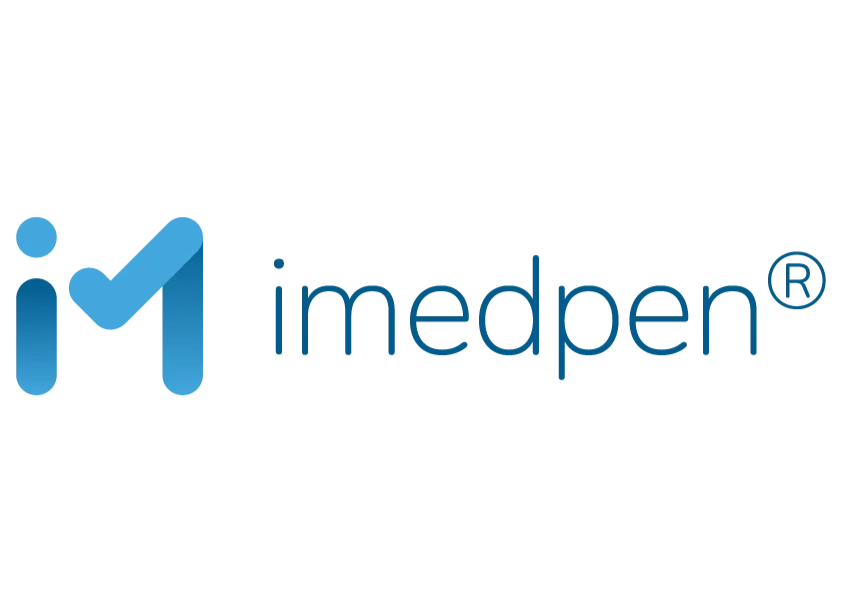 Meta logo with a blue checkmark icon on the left and the word 'Meta' written next to it.