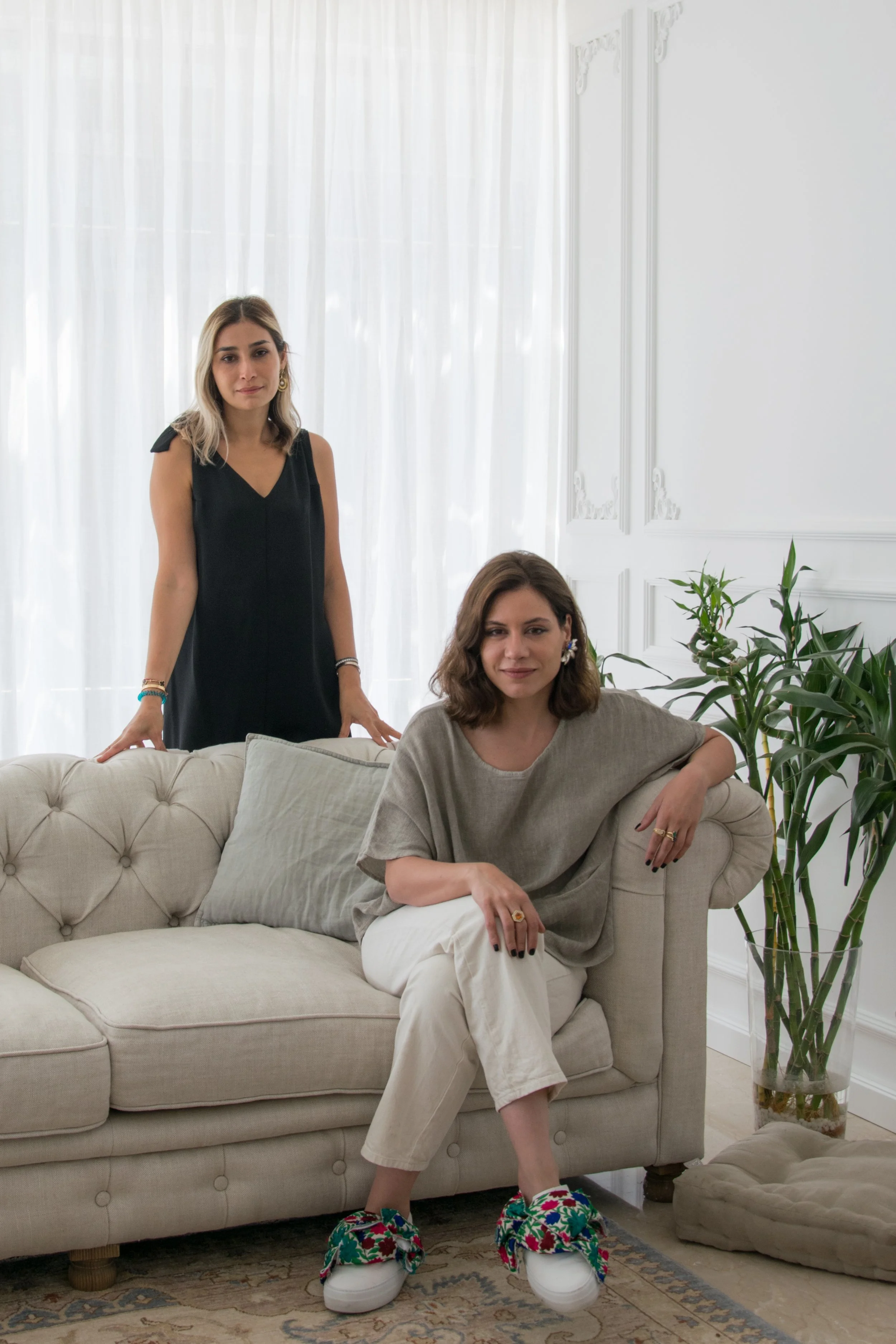 Donna and Majdoline, Portrait