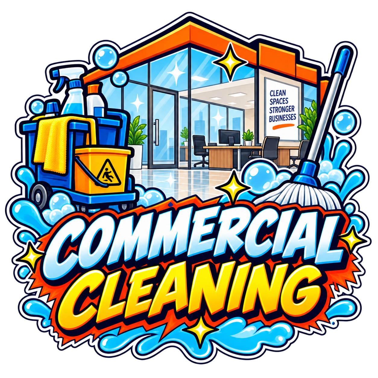 Commercial cleaning service in San Antonio TX and surrounding communities and areas.