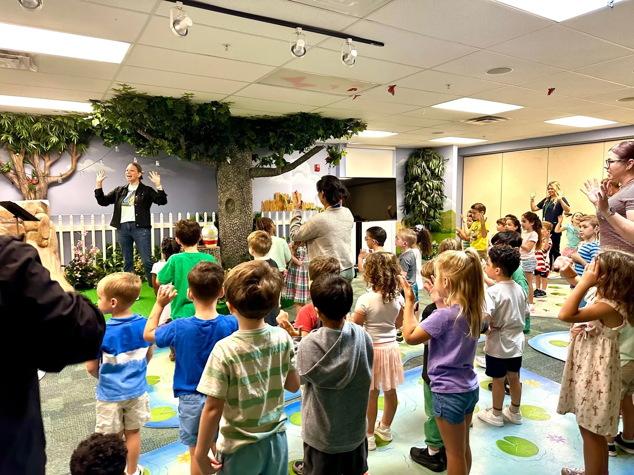 Strong Faith is one of our core values and we love seeing it nurtured during our monthly chapel times. A big thanks to @wearenorthlandkids for helping us worship and learn together this month!