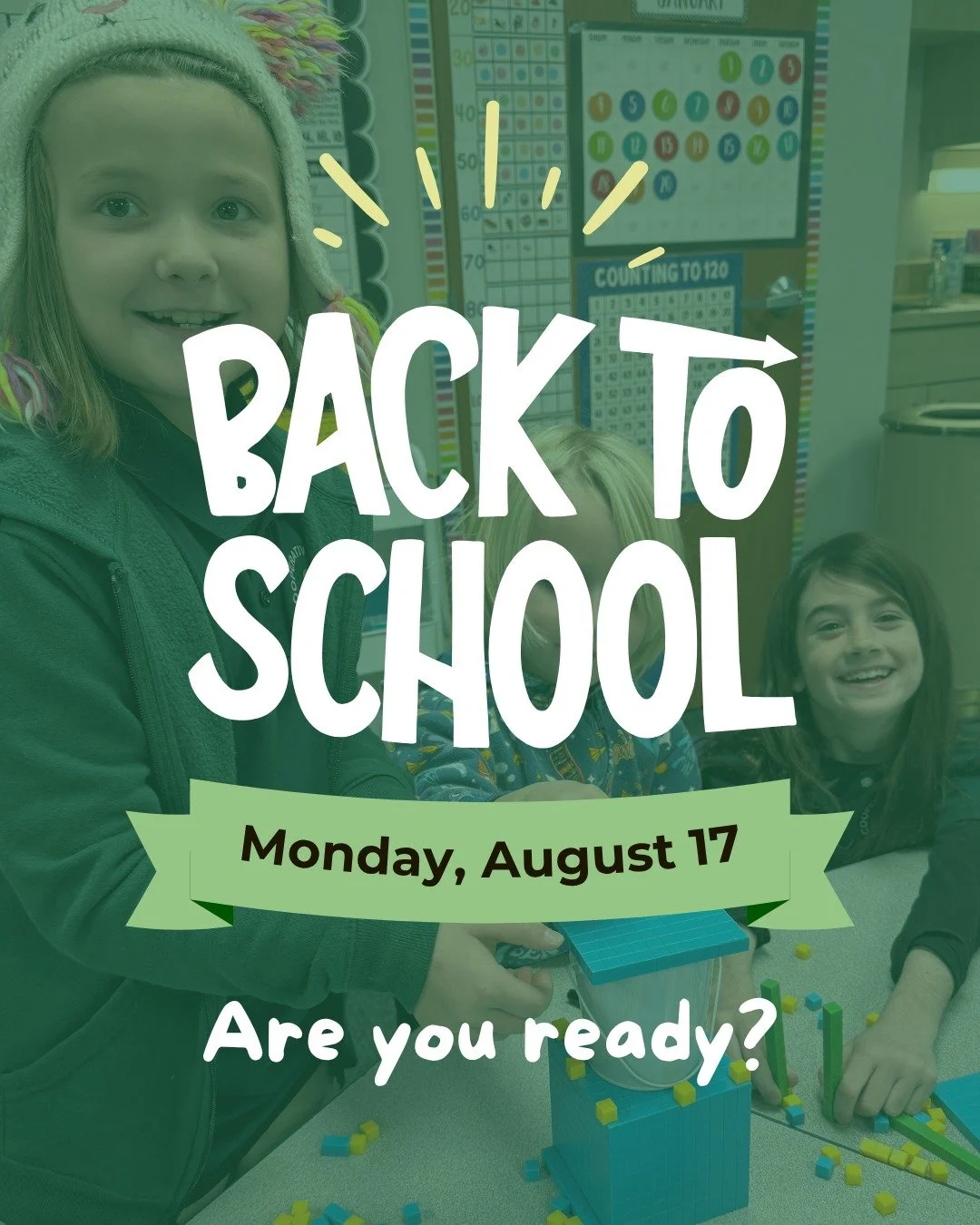 Summer flew by and our families return to campus NEXT week! 

School supply lists have been sent out and teachers will be reaching out to connect this week. (Need a supply list? Scroll down at the link in the bio).