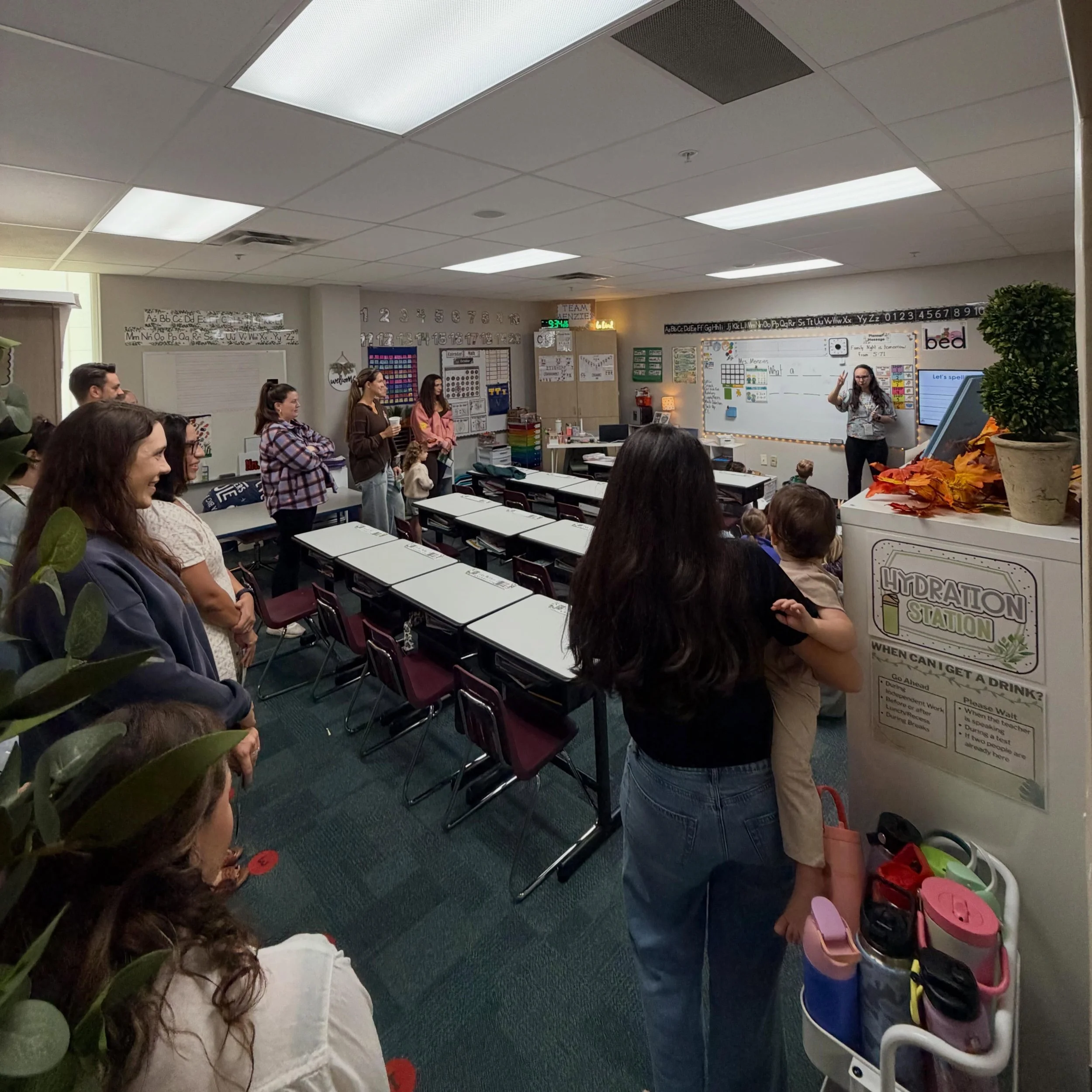 Seems like school JUST started, but it&rsquo;s already that time of year where families start looking at next year&rsquo;s educational options! 

So, our Kindergarten families gathered this morning after drop-off to learn about what Grade School look