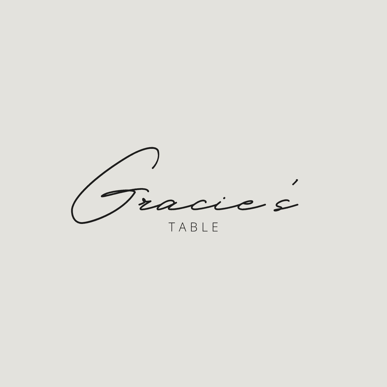 Gracie's Table