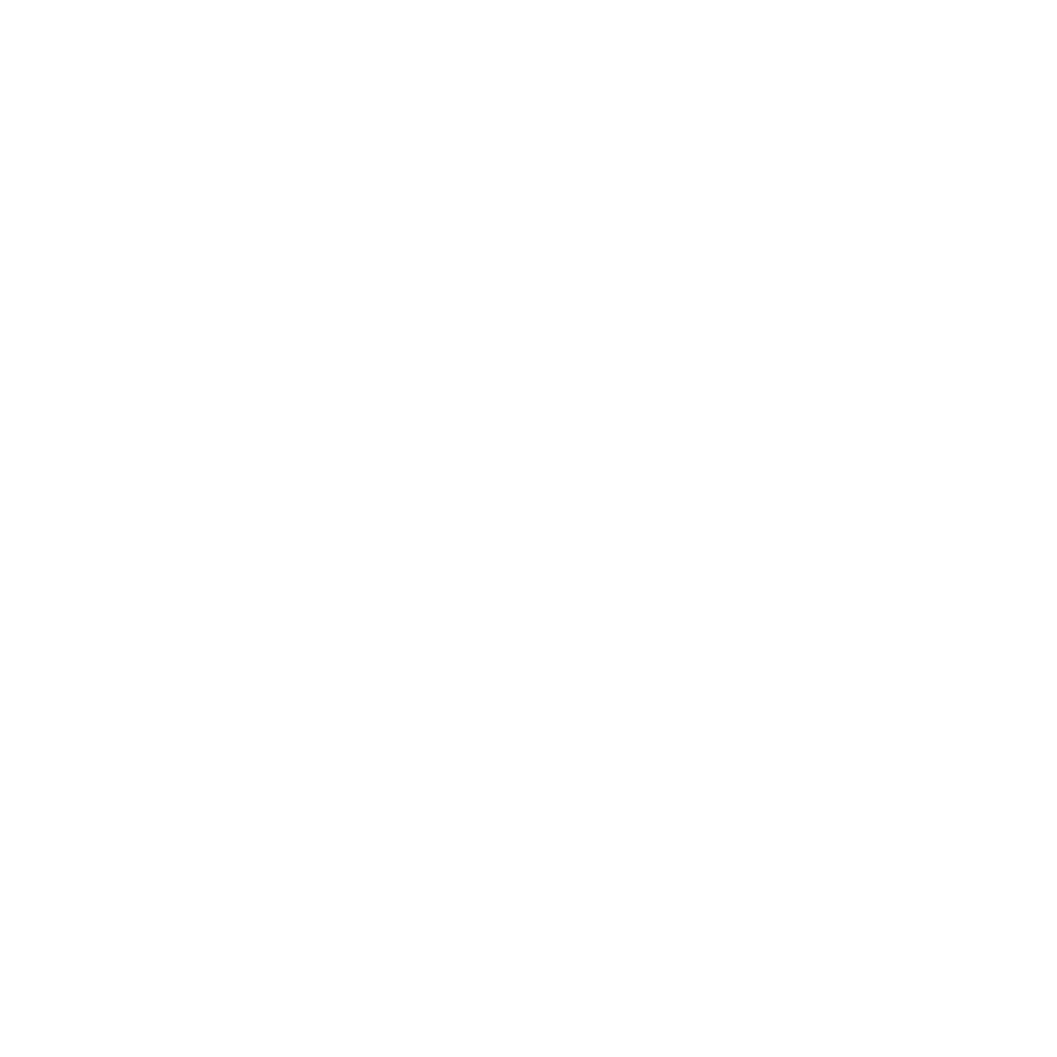 A line drawing of a human brain on a black background, with white lines outlining the shape of the brain and its folds.