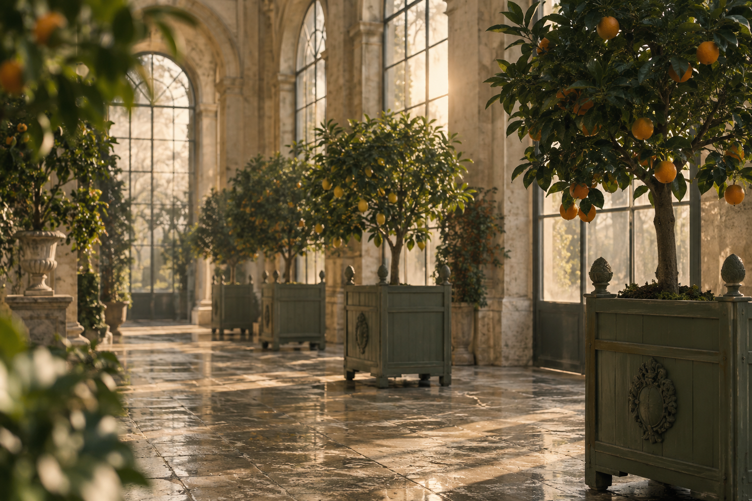 L’orangerie, un hiver au soleil