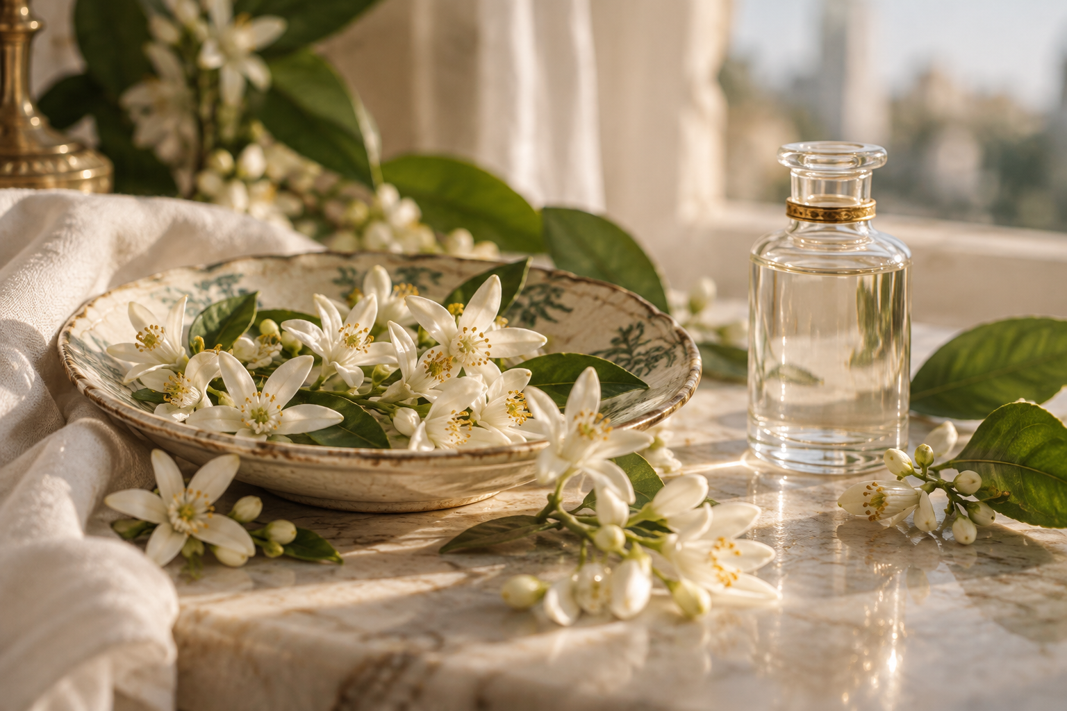 Fleur d’oranger et néroli : la lumière portée sur la peau