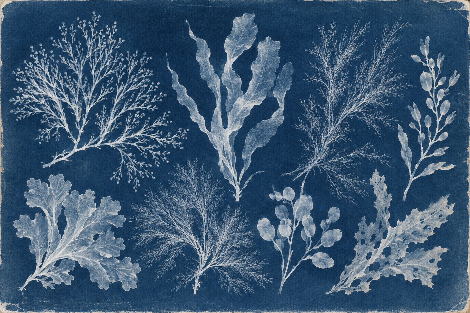 Anna Atkins et le bleu des algues