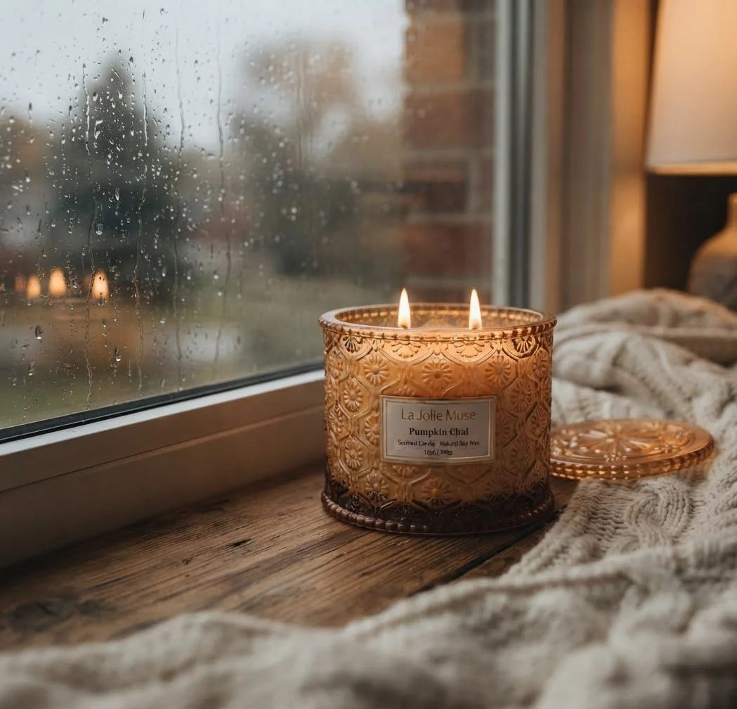 Pumpkin Chai Candle for Fall.