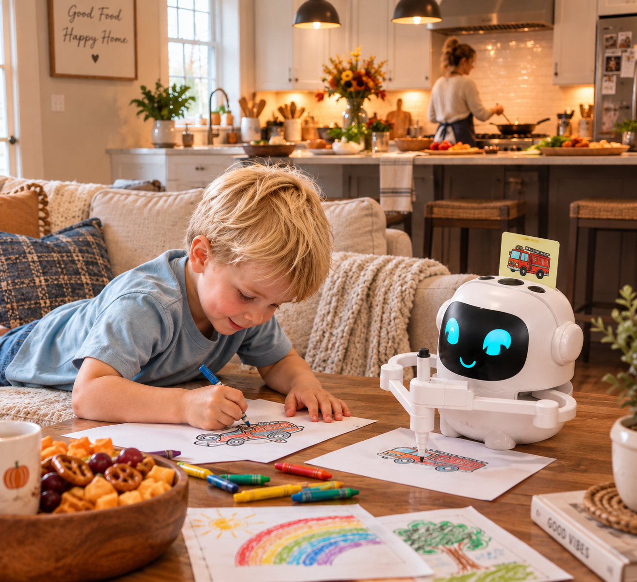 Lil’ Robot that will Keep the Kiddos Busy… without the screen…