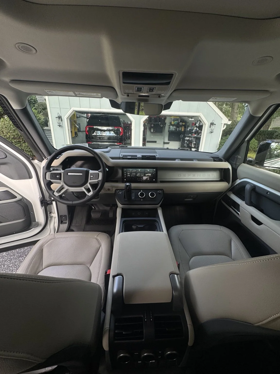 Land Rover Defender refined and protected by 3LB, featuring paint correction, exterior details, wheels, engine compartment, interior, and finished vehicle details.