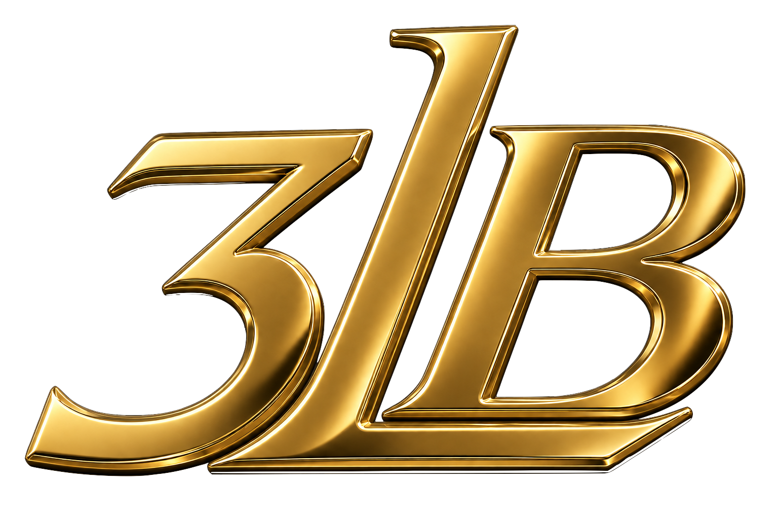 3LB Logo in Gold