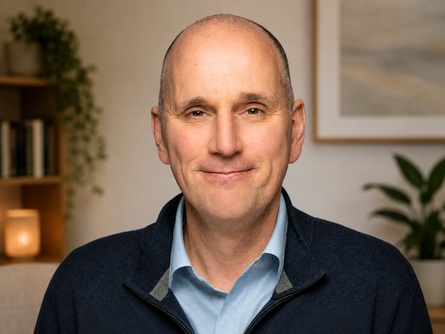 Portrait of Paul Twite, therapist and counsellor