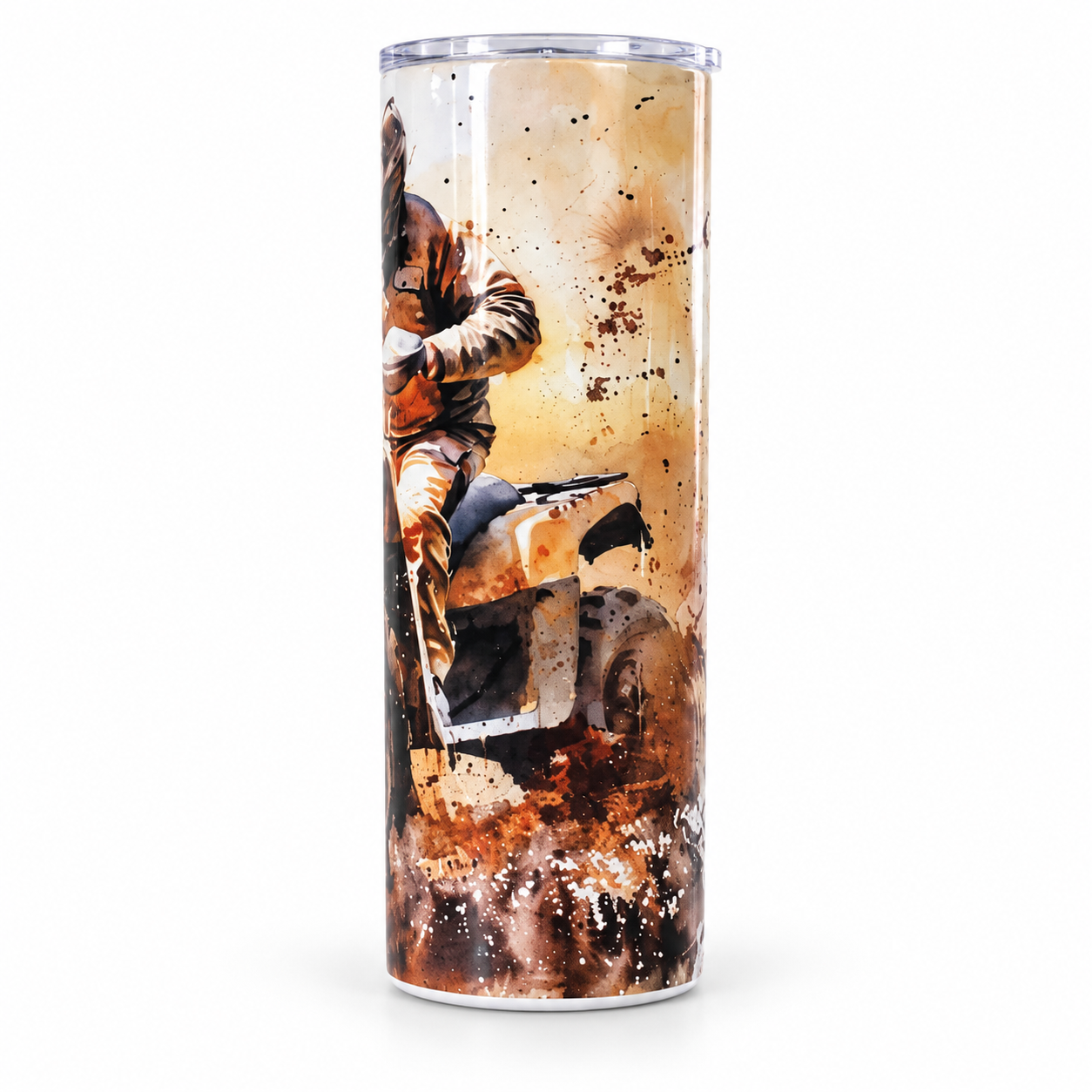 ATV Rider Watercolor Tumbler-3.png