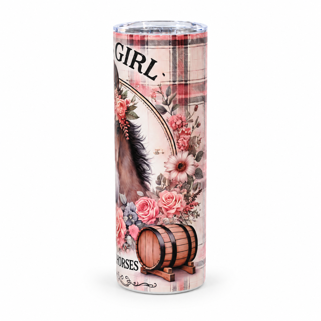 Floral horse lover tumbler-3.png