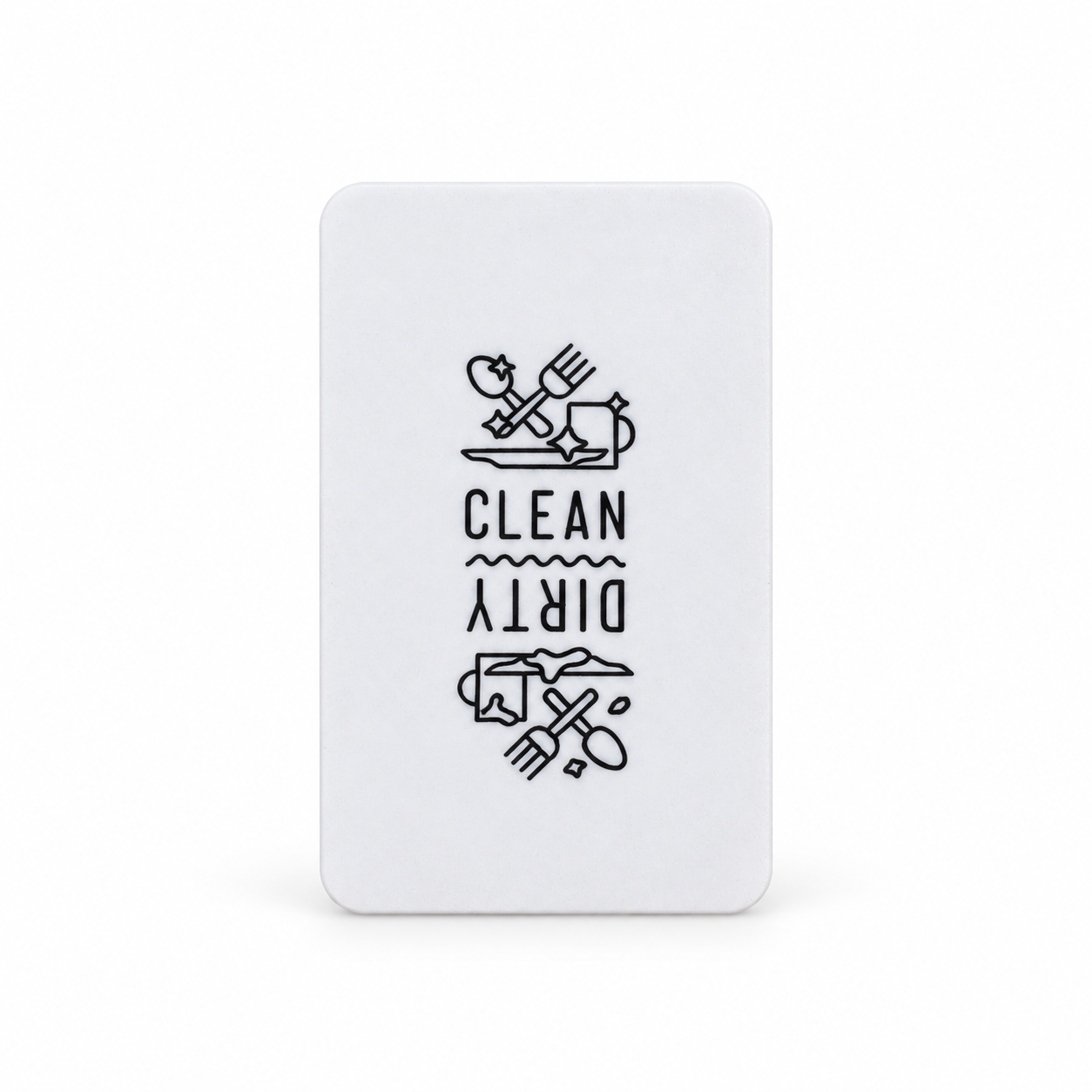 Clean & Dirty Dishwasher Sublimation Magnet