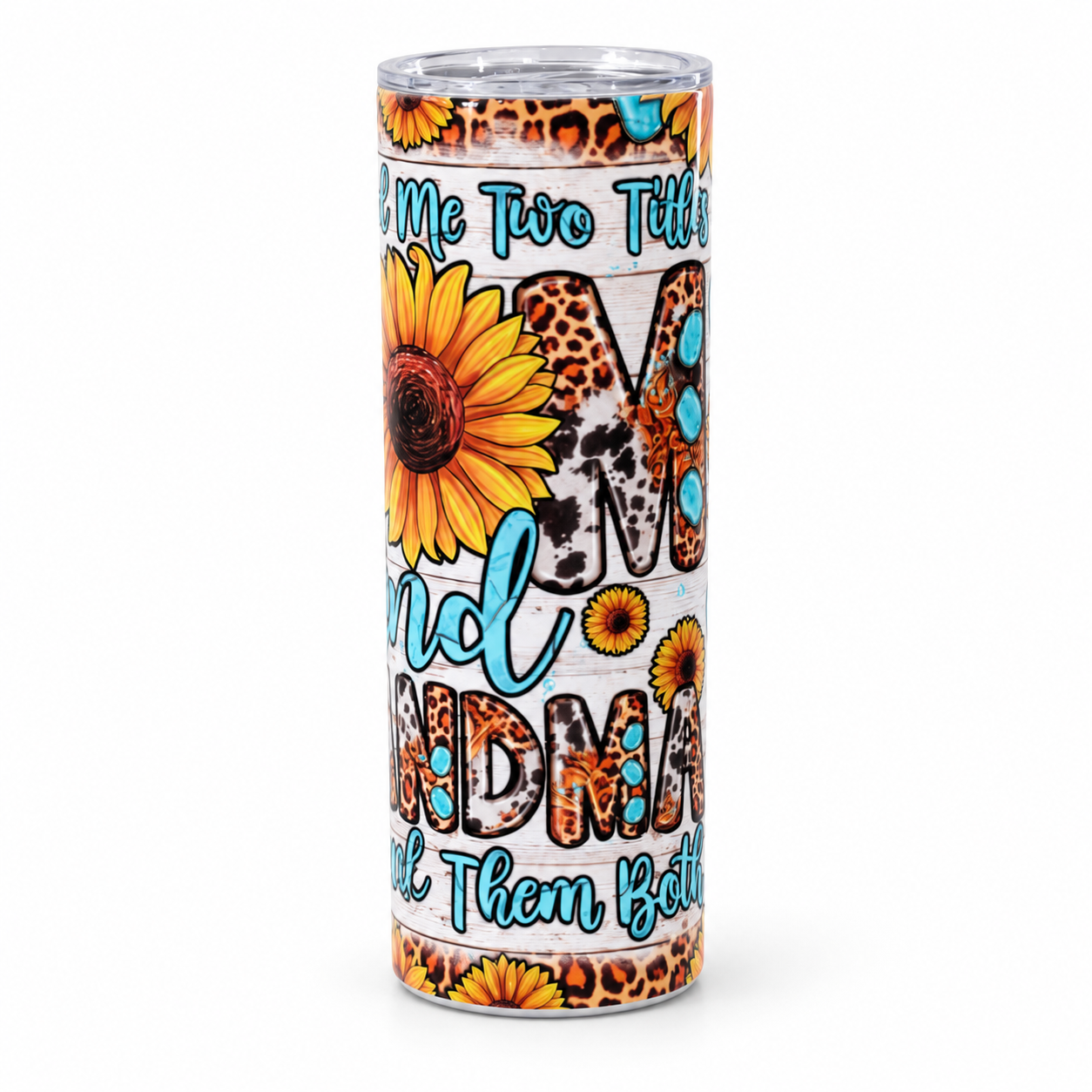 Turquoise Sunflower Leopard Print Tumbler-2.png