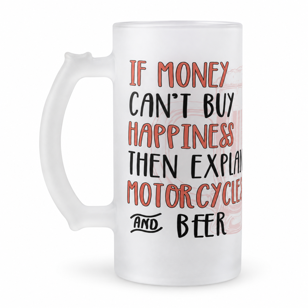 Frosted motorcycle-themed beer stein-1.png