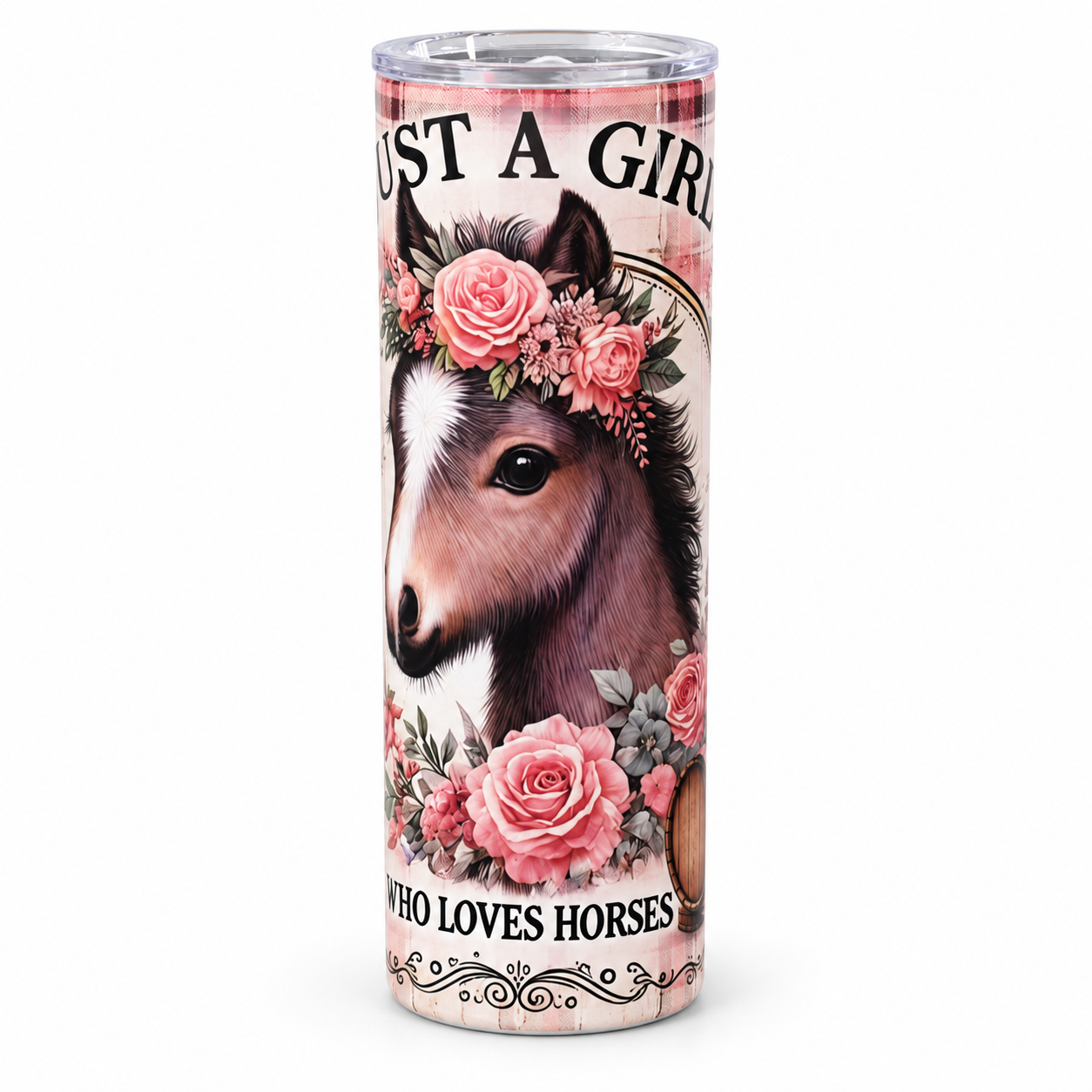 Pink floral horse tumbler-2.png
