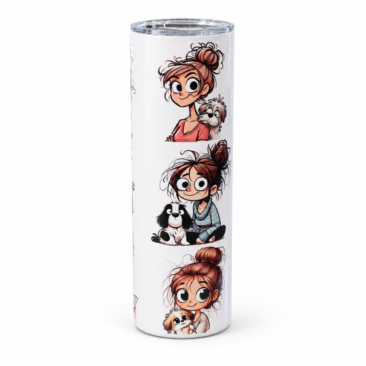 White Dog Mom Tumbler Product Shot-3.png