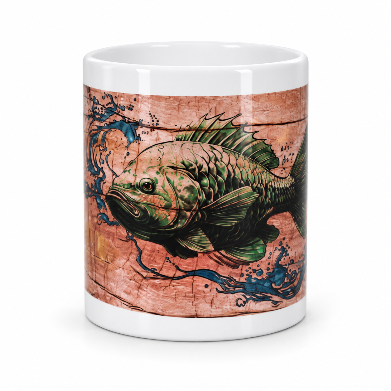 Rustic Fishing – 11 oz Coffee Mug