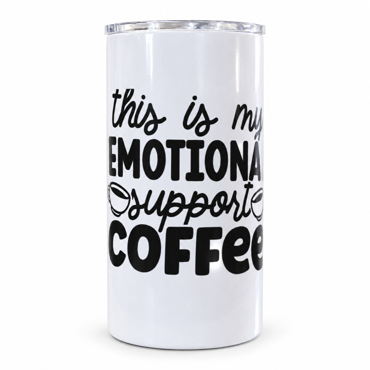 Emotional Support Coffee – 24 oz Steel Mug