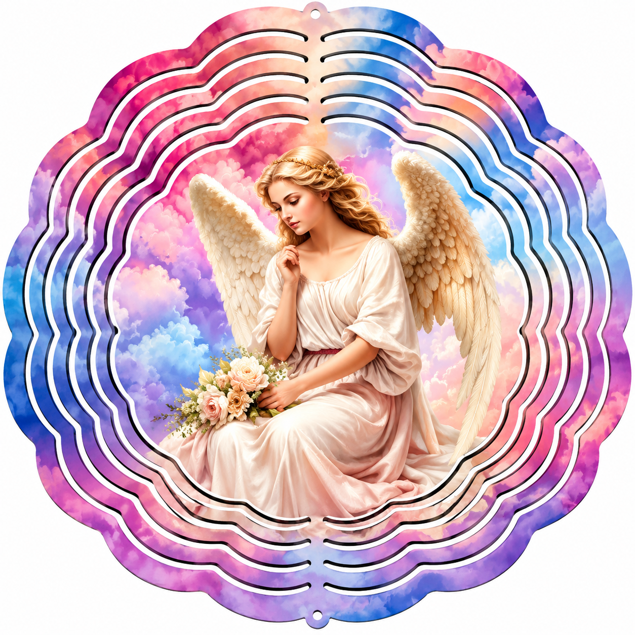 Heavenly Angel 8-Inch Wind Spinner