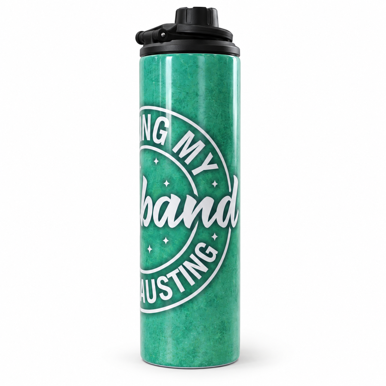 Polished teal bottle with black sport lid-2.png
