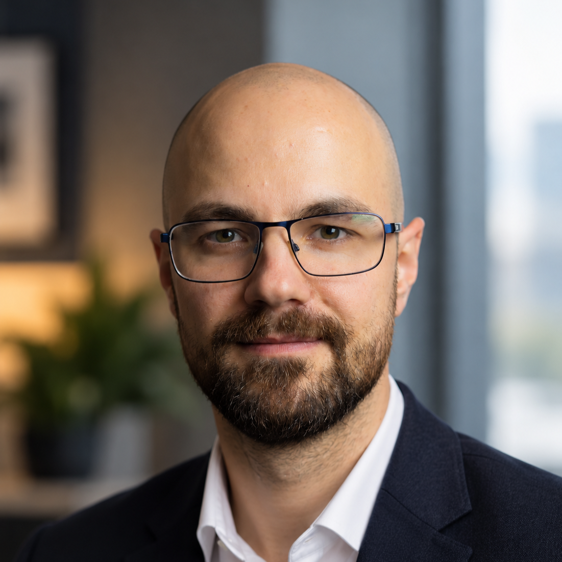 Portrait of Maciej Muskala, NOVEYA Director of Digital Development and People Operations.