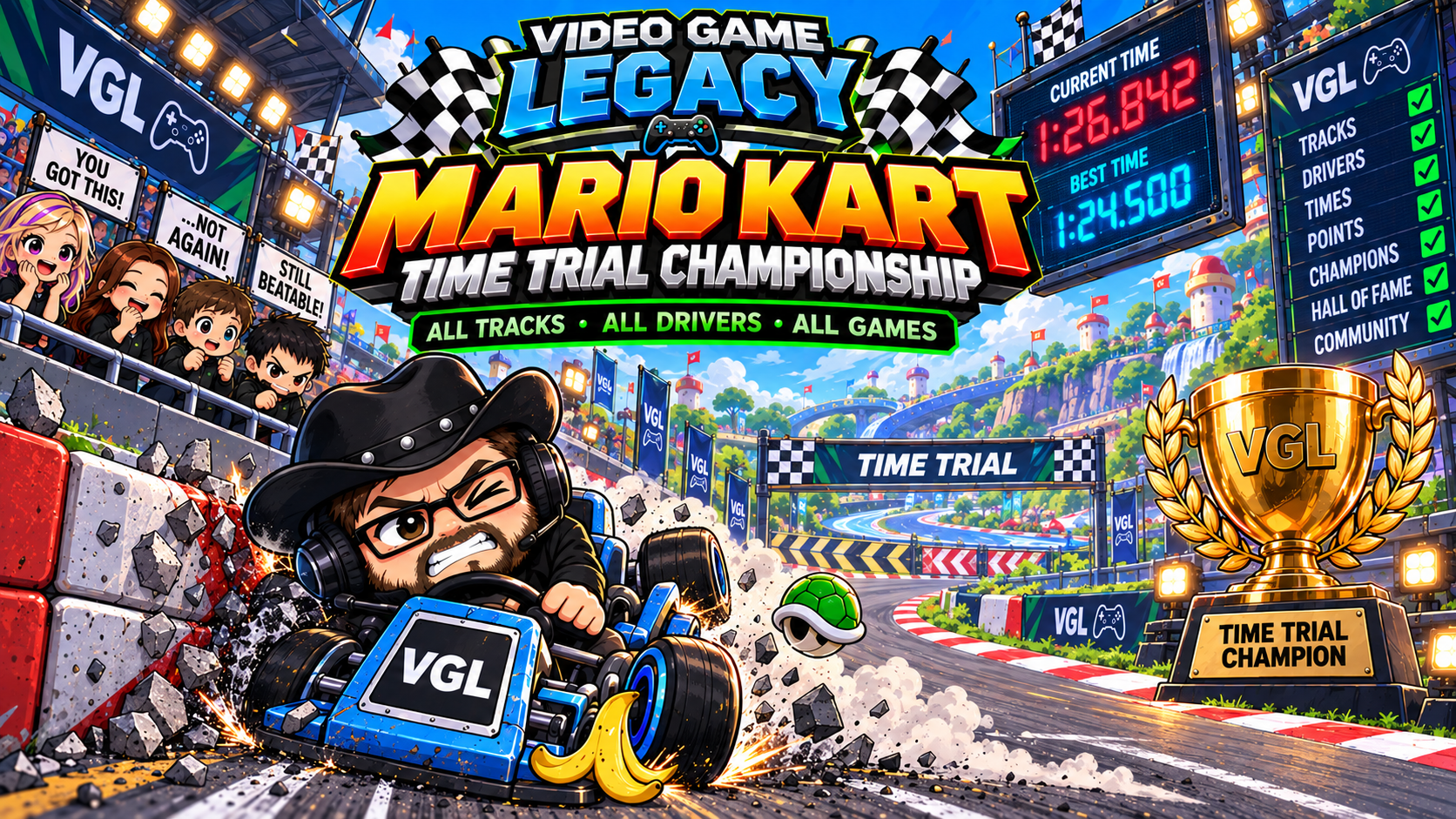 Super Mario Kart Time Trial Championship