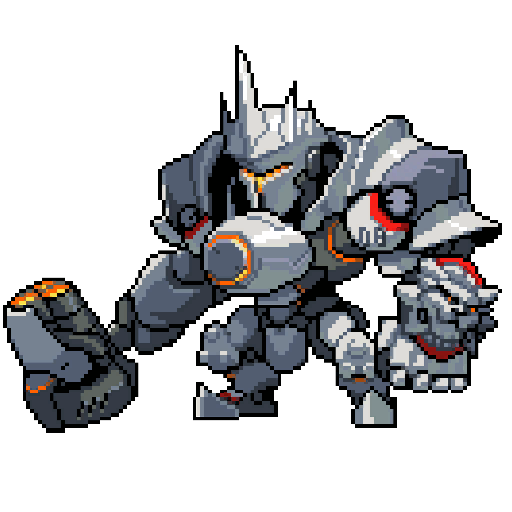 Reinhardt Overwatch Pixel Spray Challenge