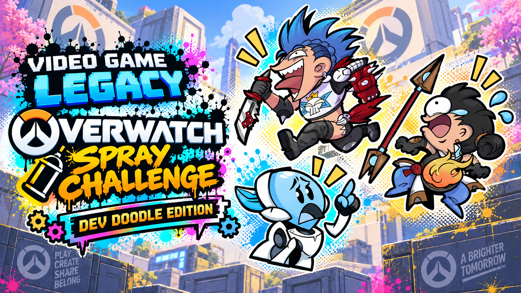 Overwatch Spray Challenge — Dev Doodle Edition