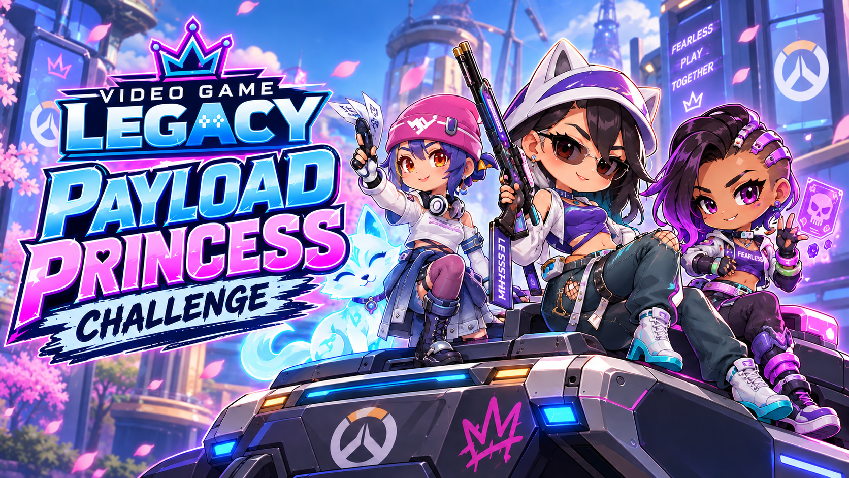 Overwatch Payload Princess Challenge