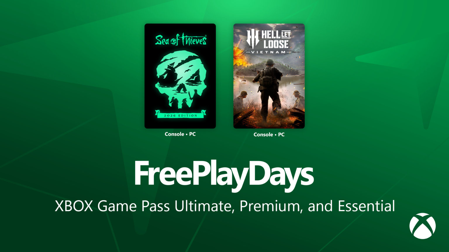 Xbox Free Play Days September 17, 2026