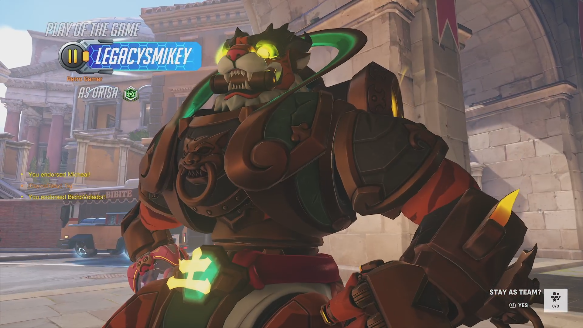 Orisa — POTG #15