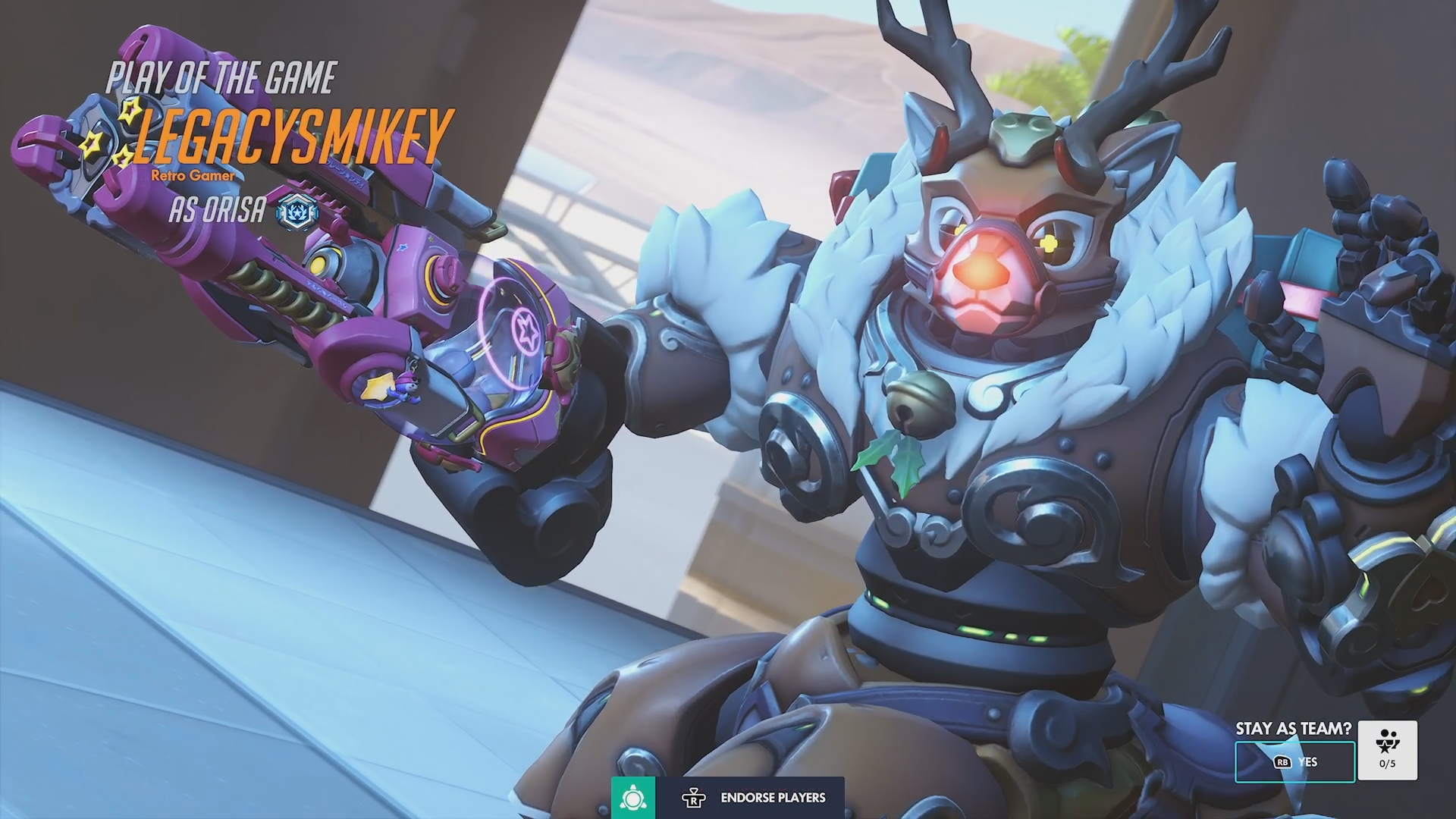 Orisa — POTG #31