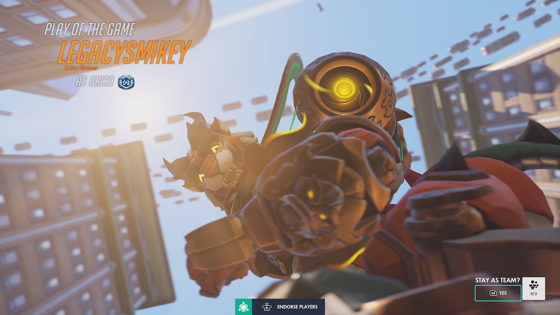 Orisa — POTG #68