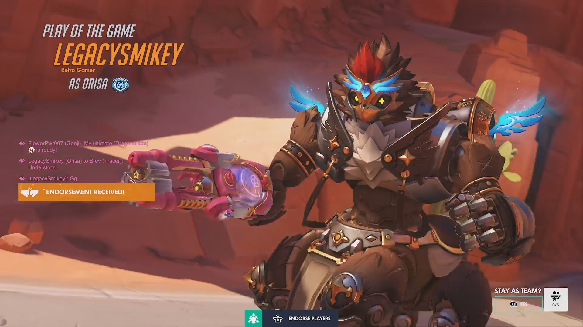 Orisa — POTG #103