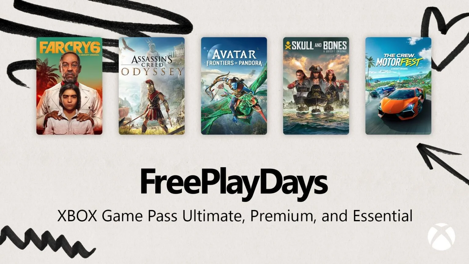 Xbox Free Play Days October 1, 2026