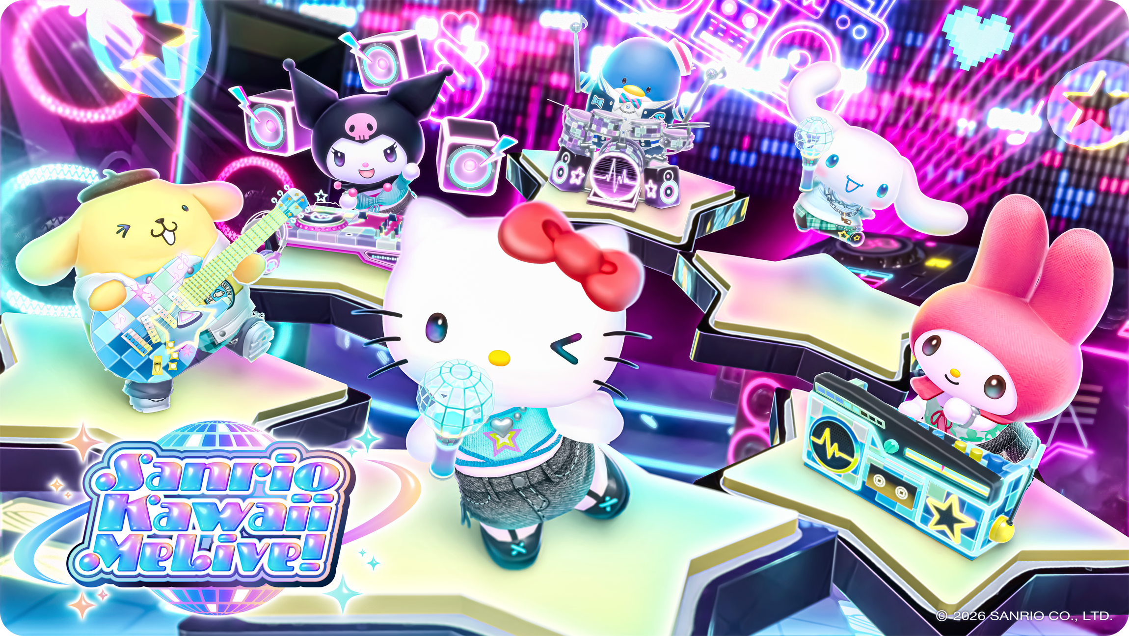 Sanrio Kawaii Me Live! Slated for Global Release in January