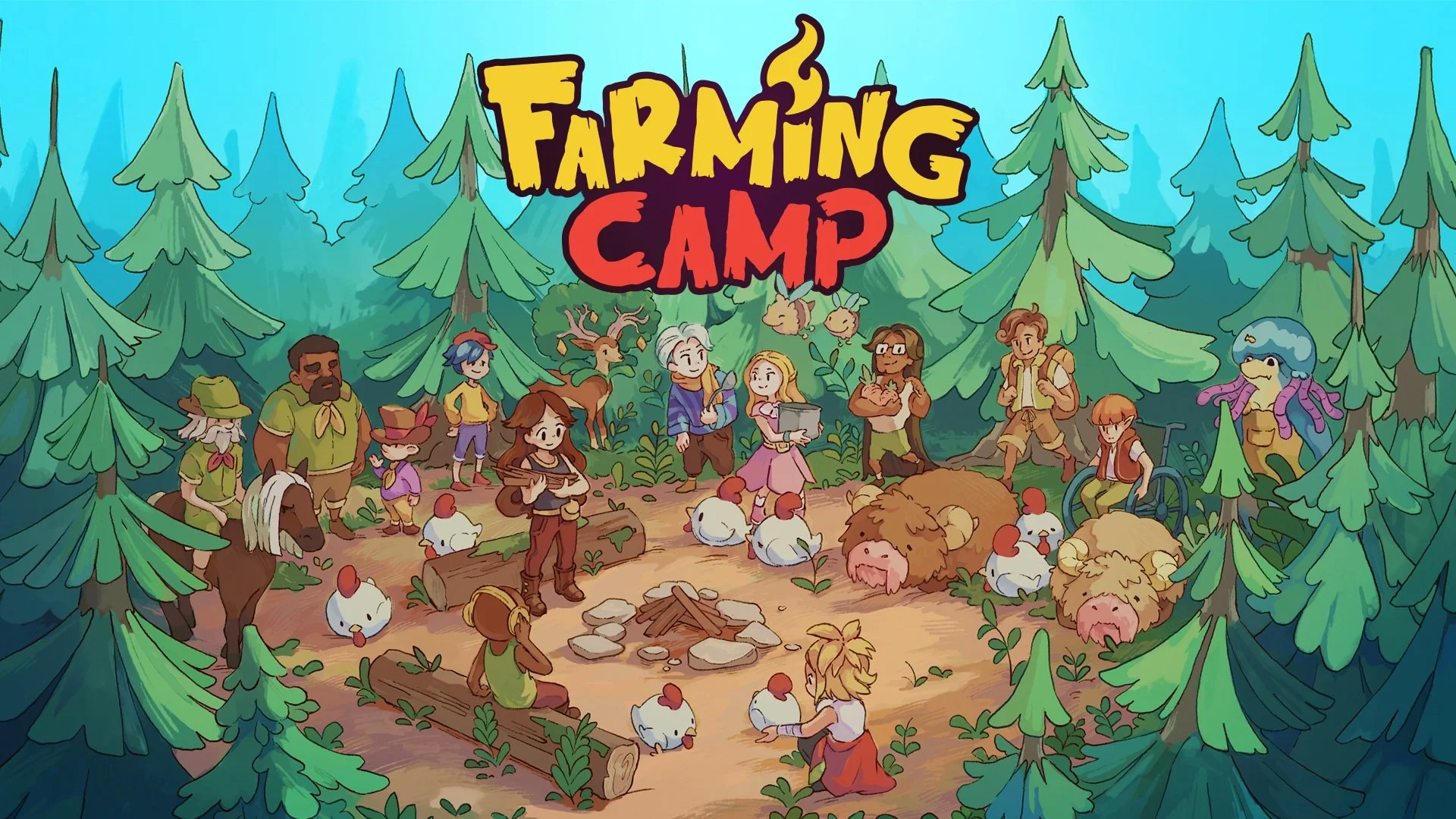 Farming Camp Launches Today on PC and Consoles