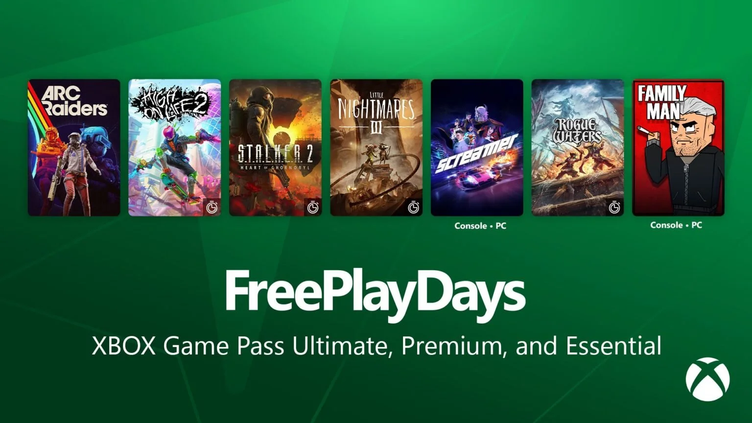 Xbox Free Play Days October 8, 2026