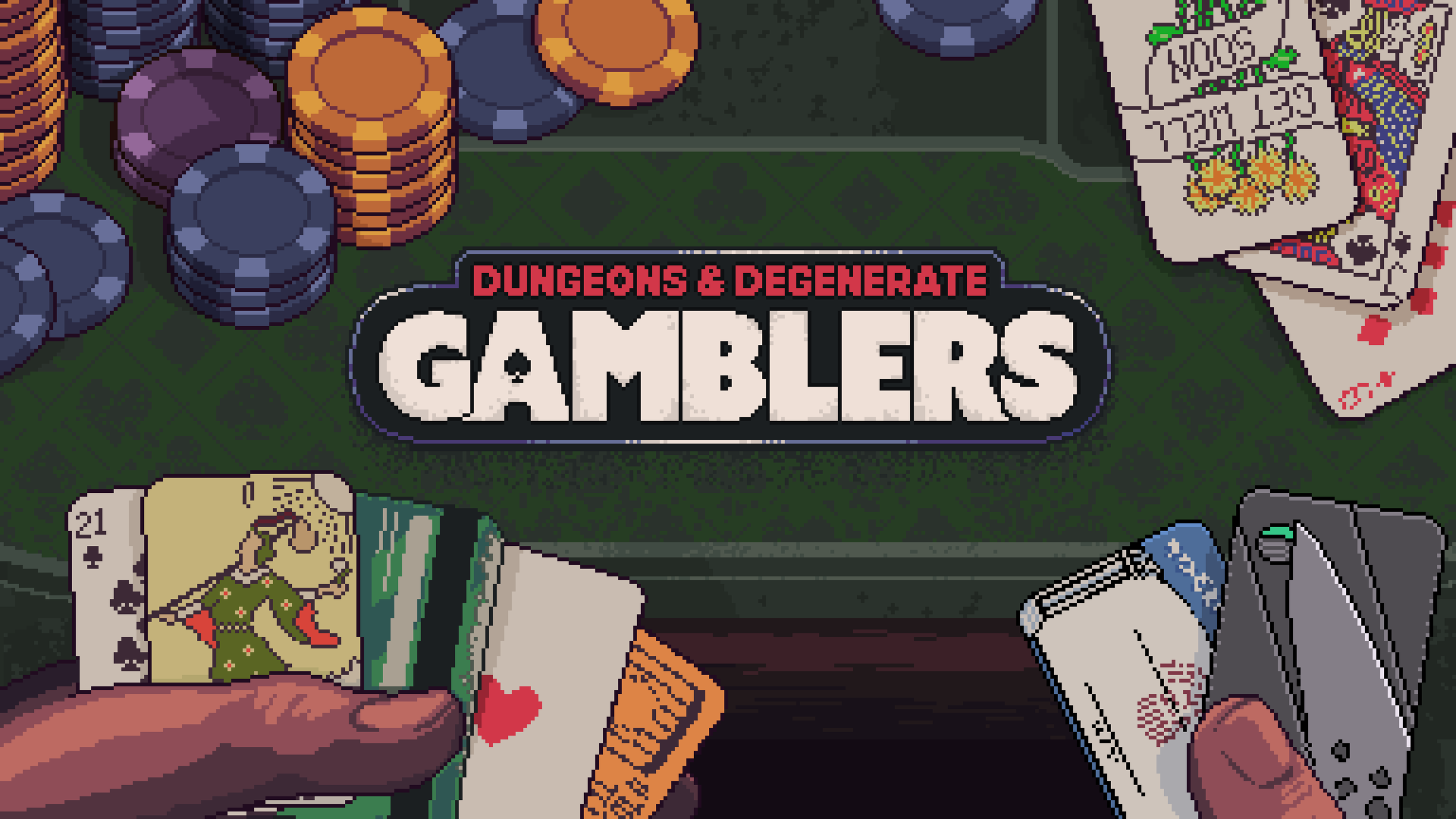 Dungeons &amp; Degenerate Gamblers Out Now